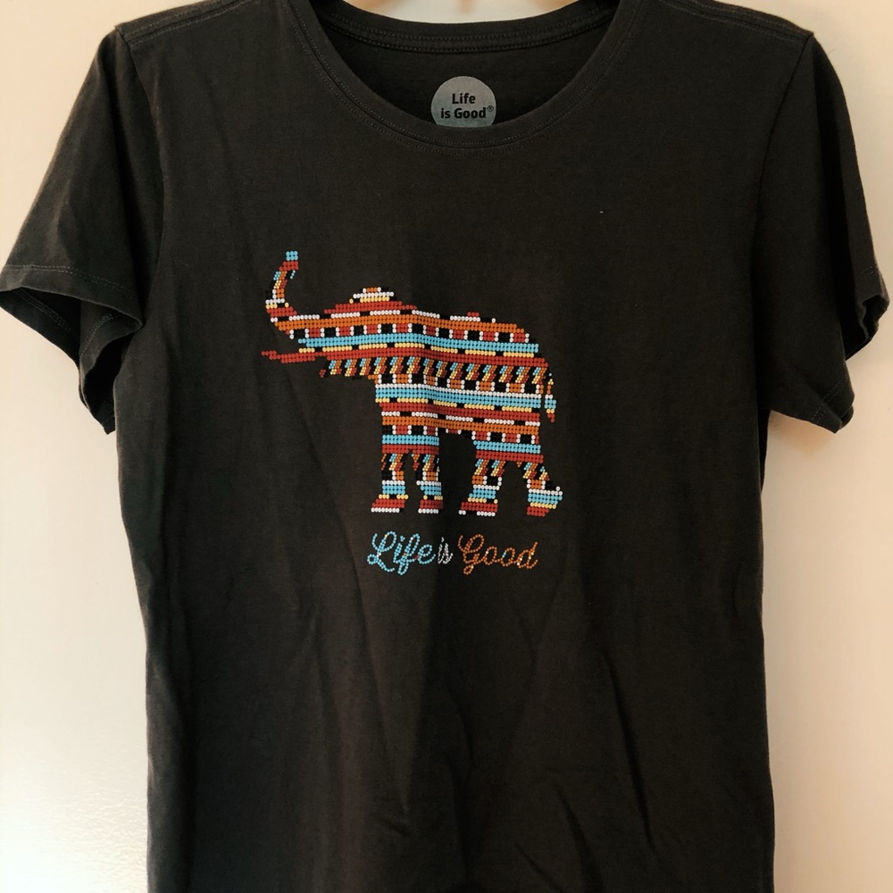 Life is Good tee M
